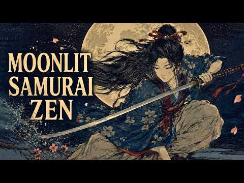 Moonlit Samurai Zen | Dark Japanese Ambient Music for Focus