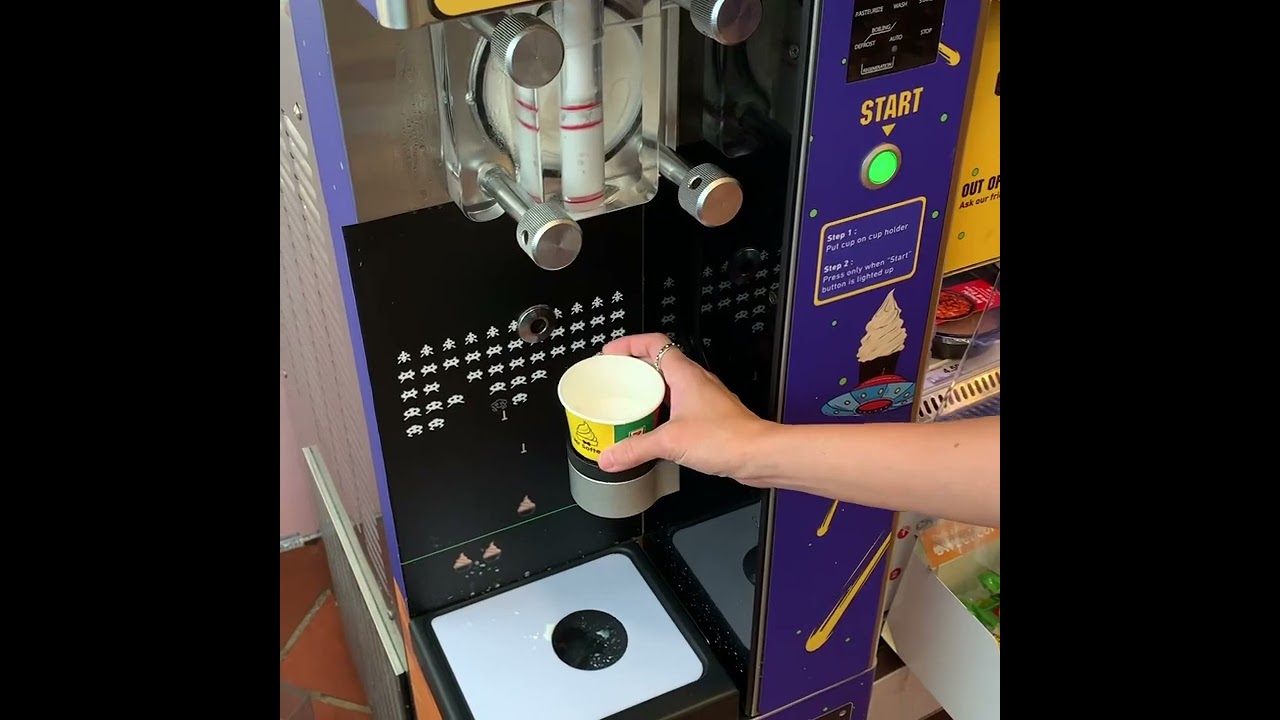 Automated Ice Cream Machines : automatic ice cream maker