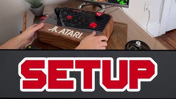 Atari Single Player Fight Stick - Setup