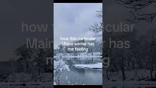 Let’s gooo #maine #mainewinter #mainer