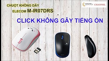 Khui hộp chuột không dây Elecom M-IR07DRS - www.songtan.vn