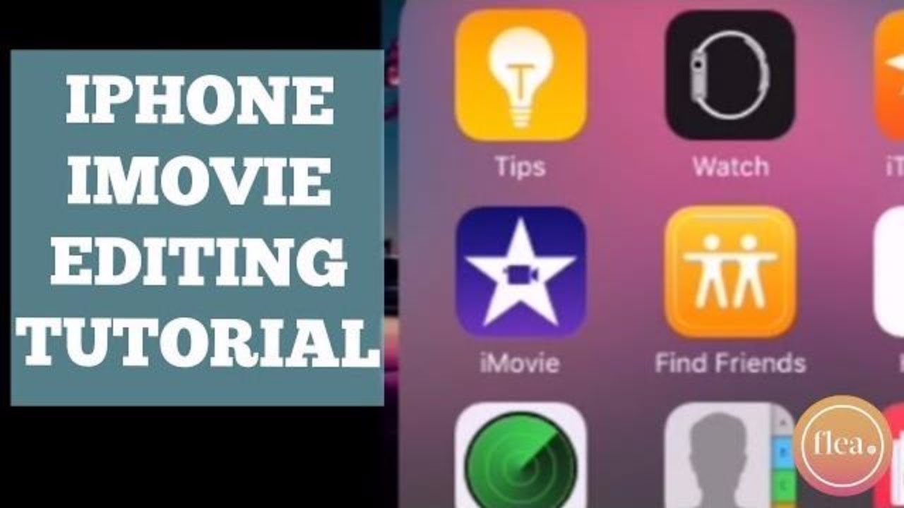 iPhone iMovie editing tutorial YouTube