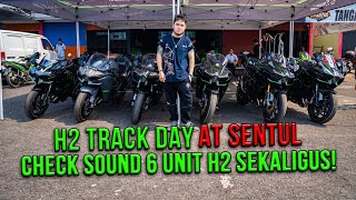 Check Sound 6 Unit Kawasaki Ninja H2 2022 Sekaligus di Sentul!