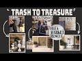 DIY TRASH TO TREASURE -HOME DECOR MAKEOVERS-THRIFTED FARMHOUSE-EPISODE 1