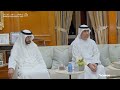 حمدان بن زايد يستقبل رئيس مجلس إدارة الهلال الأحمر ويطلع على جهود الهيئة ومبادراتها الإنسانية
