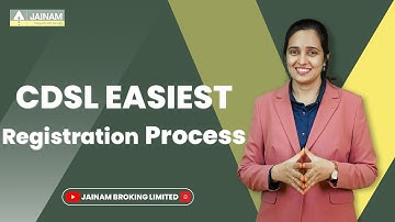 CDSL Easiest:  Registration Process Explained