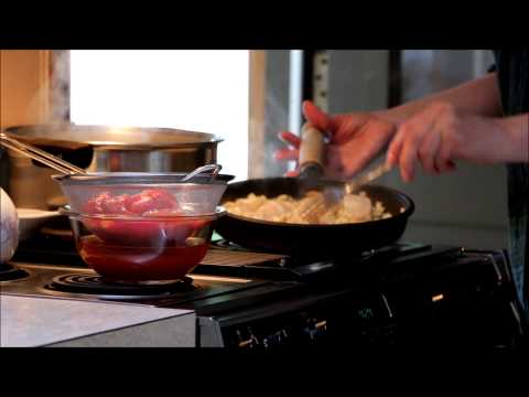Shrimp and Feta Cheese Pasta - aka Fast Food!