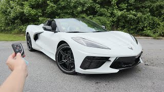 2021 Chevrolet Corvette Stingray Convertible 2LT C8: Start Up, Exhaust, Test Drive and Review