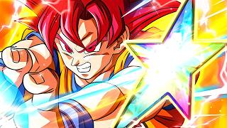 GOD GOKU IS A DAMN SUPERSTAR 🤩🤩 100% DOKKANFEST AGL GOD GOKU!! (DBZ: Dokkan Battle)