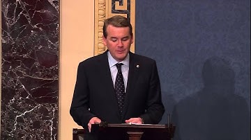 Sen. Michael Bennet Pays Tribute to Sen. Mark Udall