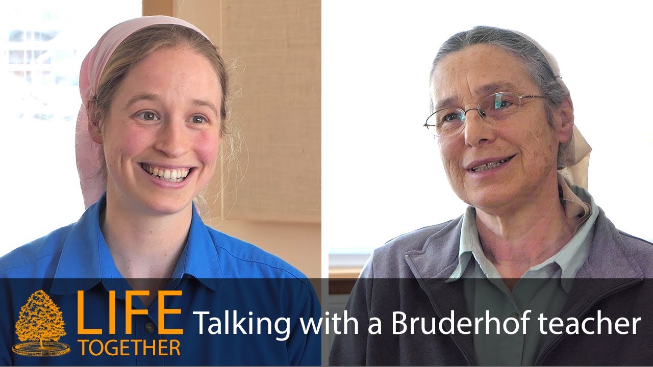 Talking with a Bruderhof teacher YouTube