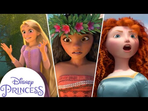 Most Iconic Lines from Disney Princess Movies | Moana, Tangled & More! | Disney Princess