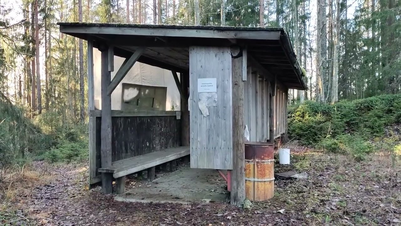 Ampumarata poistettu käytöstä. Shooting range out of service .