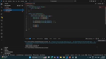 🔥 Java Thread Priority Explained | Multithreading in Java | Full Practical Demo #vscode #coding