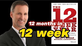Must watch in 2024 | A Summary of 'The 12-Week Year' for Ultimate Productivity | Brian moran