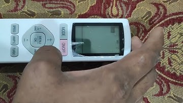 BASIC NEW INVERTER AC REMOTE CONTROL INFORMATION 😱😱 #shortfeed 