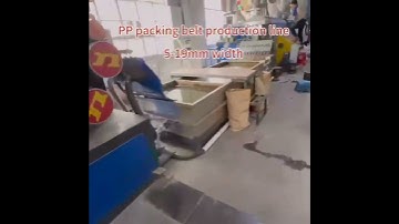 PP strapping production line