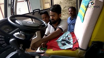 Deltawide Installing GPS Device in Don Bosco School Bus