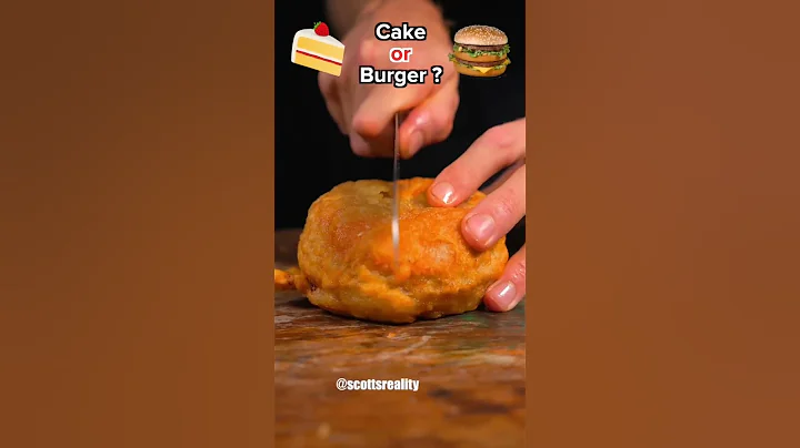Is this CAKE 🍰 or a BURGER? 🍔 - DayDayNews
