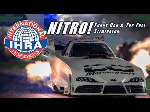 IHRA Outlaw Nitro Series Funny Car & Top Fuel Eliminations | Race 2 - Milan | Drag Racing | 2025