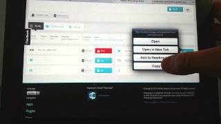 Make an Android App using an iPad and HTML a how to video.