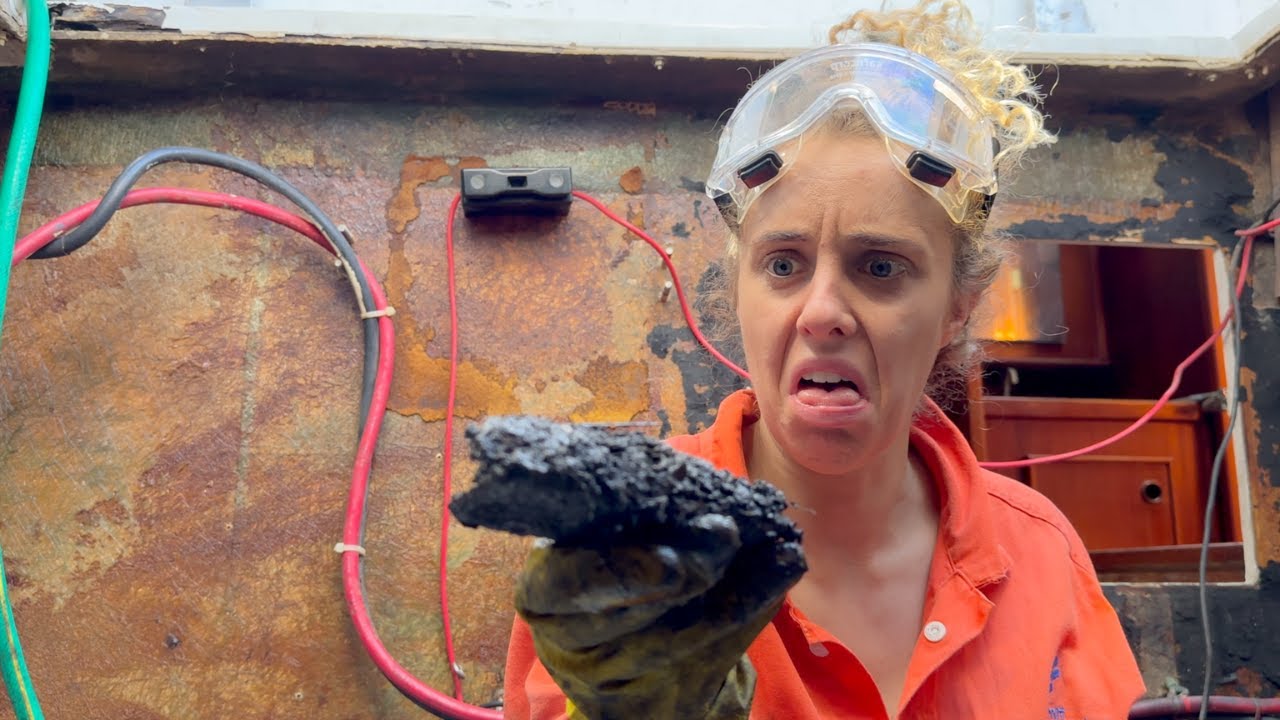 ⁣This boat job was a nightmare - I almost threw up! Ep 18