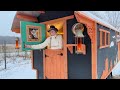 STUNNING Gypsy wagon tiny home! START TO FINISH