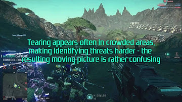 Planetside 2 input lag and framerate test (PS4)