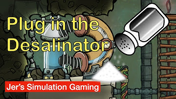 Oxygen Not Included: Hard Mode 10 - Plug in the Desalinator