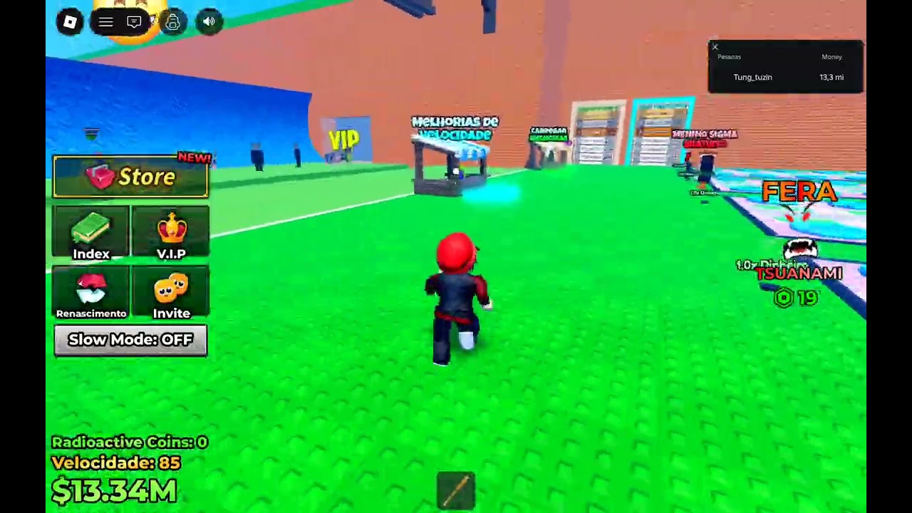 Me tornei o flash no tsunami de brainrot 