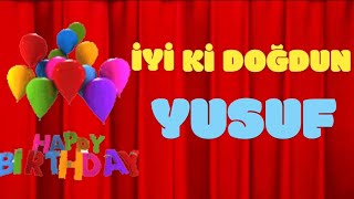 İYİ Kİ DOĞDUN YUSUF 4. KOMİK DOĞUM GÜNÜ MESAJI 🎂 *ABİDİN KUKLA*