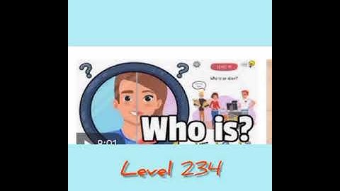 #Tricky #Puzzle #Who Is? Level 234 Put them in order"