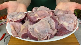 3 Rezepte für Hühnermagen. Geheimnisse Kochens von weichem Fleisch von Oma. Ehemann ist begeistert