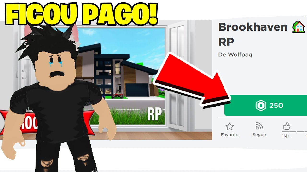 NÃO ACREDITO!* FAÇA ISSO NO BROOKHAVEN RP E GANHE 800 ROBUX!! (Roblox) 