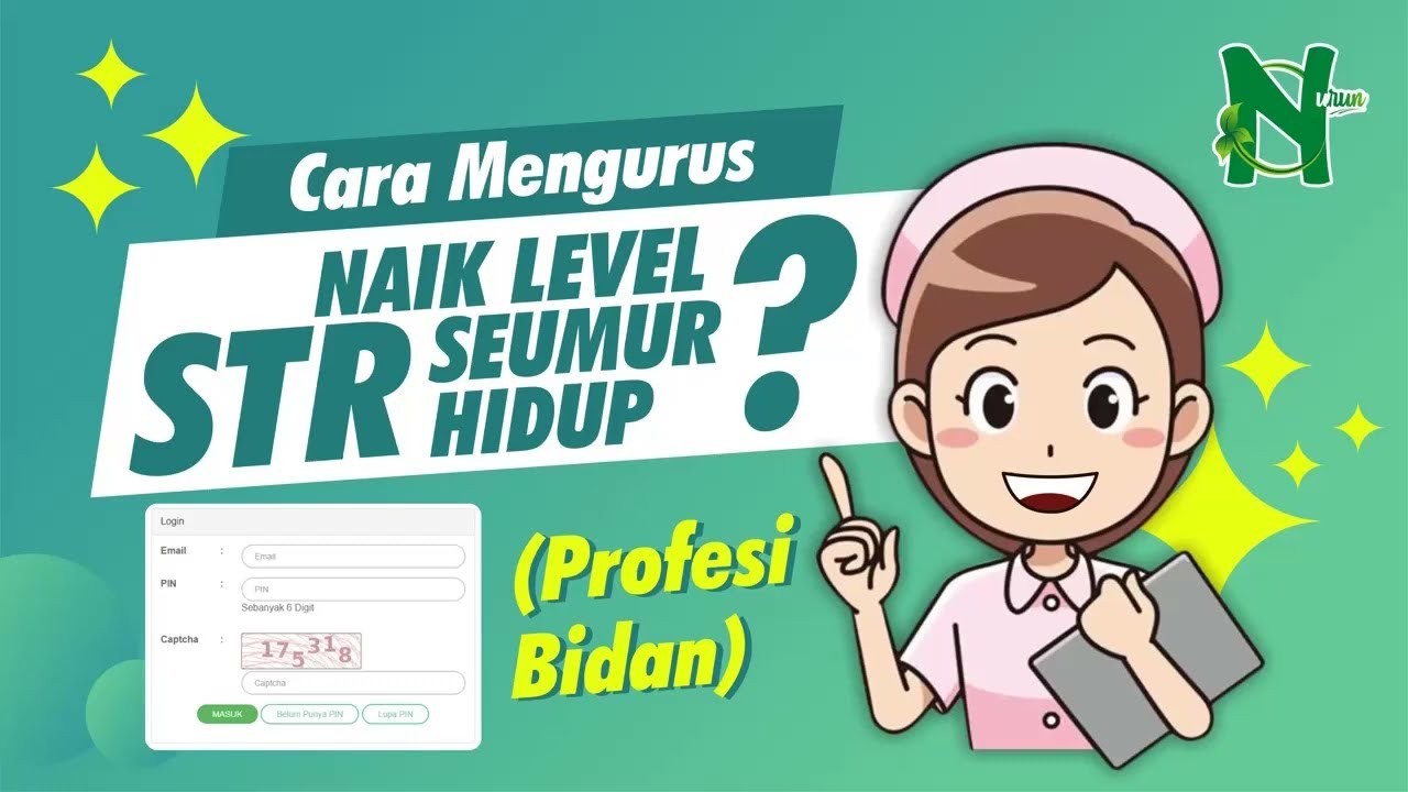 CARA MENGURUS STR SEUMUR HIDUP (NAIK LEVEL) PROFESI BIDAN