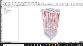 ETABS V18, (Merge Shells  Problem Solution)