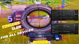 PUBG MOBILE BEST 🔥 SENSITIVITY AND CONTROL SETTING FOR ALL IOS & ANROID || ZERO RECOIL | IPAD MINI 5