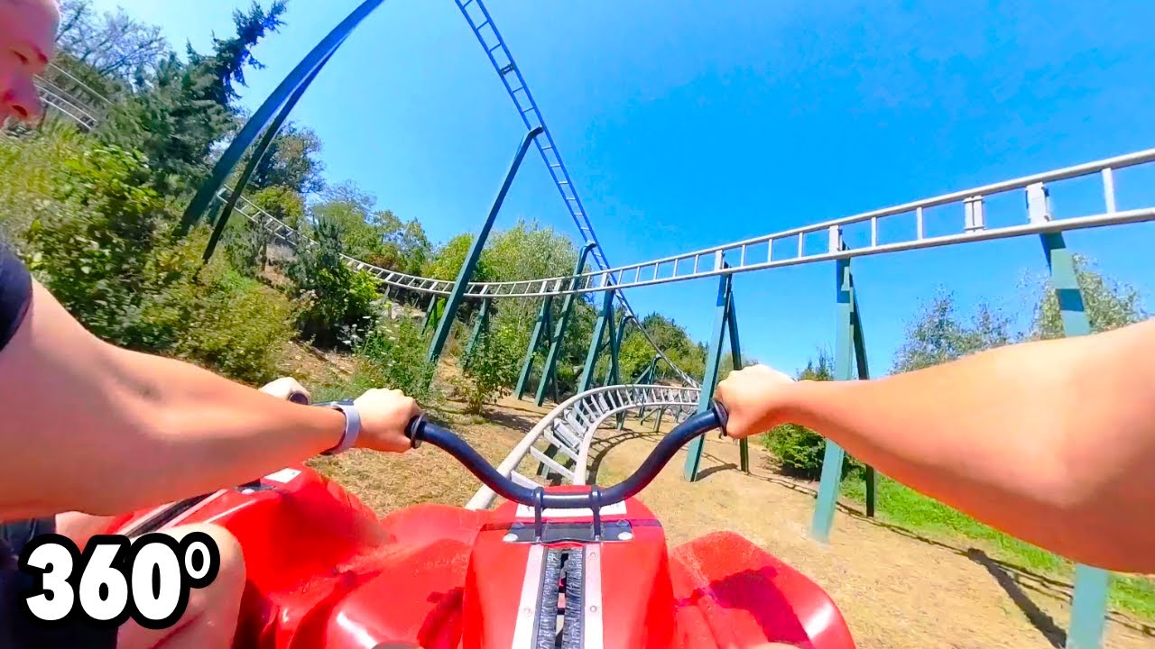 Yukon Quad (Le PAL) VR 360° family launch coaster POV onride YouTube