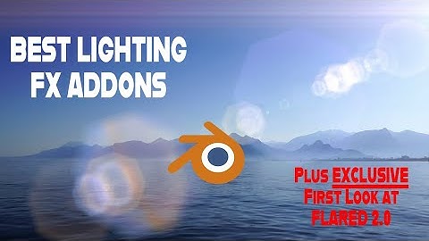 NEW Flared2.0 Sneak Peek || Flared & Glared Blender Addons