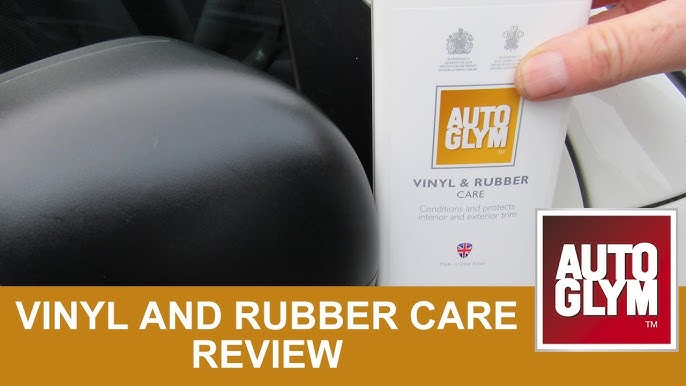 How to use Autoglym Vinyl & Rubber Care 