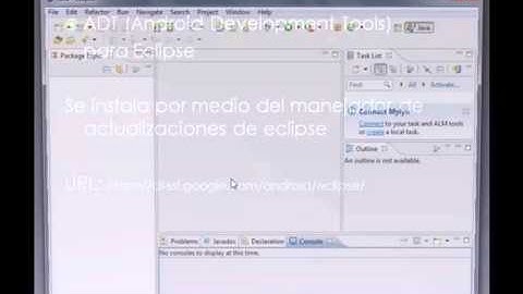 Instalar Android SDK y Eclipse PARTE 1