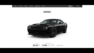 ОКОНЧАТЕЛЬНО! Собираю побег из тюрьмы Dodge Challenger Hellcat Redeye 2022 года по характеристикам своей мечты!