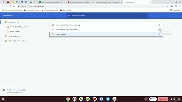 Managing Bookmarks in Chrome