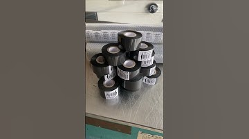 Ribbon coding roll material for coding printing machine