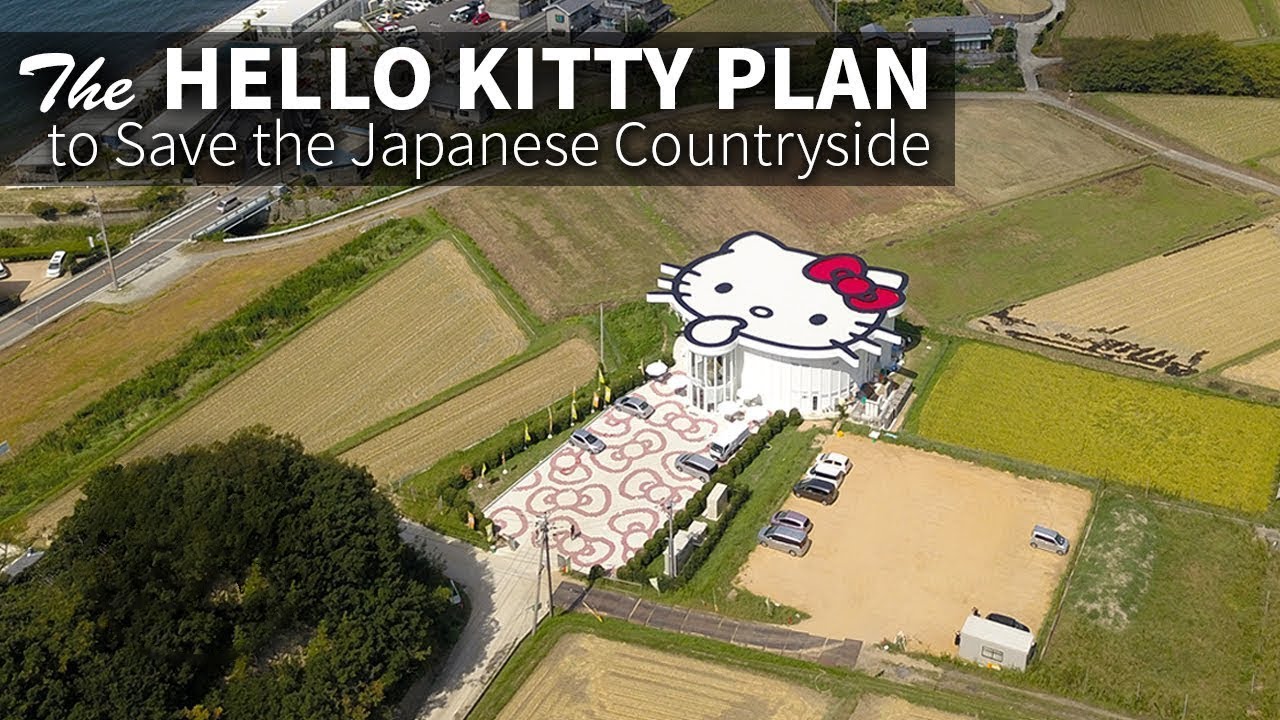 Japanese Pop Culture is Saving the Countryside | The HELLO KITTY Plan ★ ONLY in JAPAN