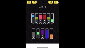 water sort puzzle level 632