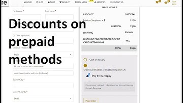 How to add discount on prepaid payment method in woocommerce | Give discount based on payment method