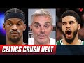 Reaction to Boston Celtics destroying Miami Heat in ECF Game 5 NBA Playoffs | Colin Cowherd NBA