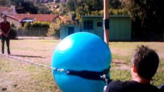 Jackass 3-Exercise Ball Slingshot