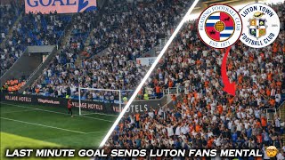 7 GOAL THRILLER AS LUTON SCORE 90+6 WINNER WITH LUTON FANS GOING MENTAL |reading v luton | *VLOG* |